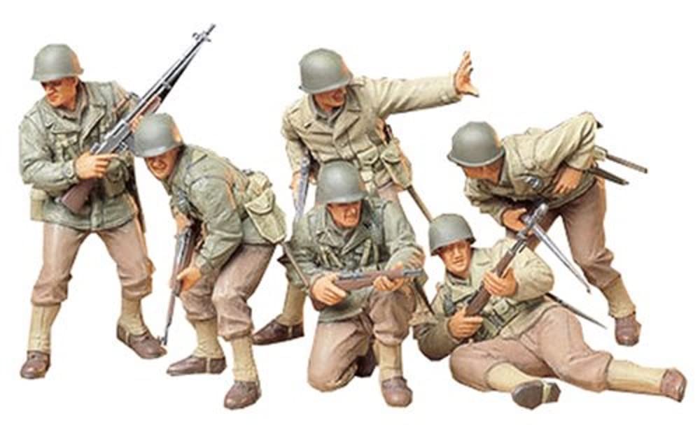 tamiya-35192-us-infanterie-angriff-figuren-set-1-35-6-figuren image 1