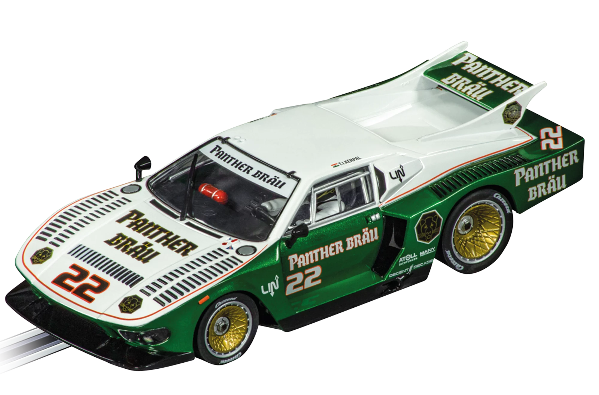 carrera-de-tomaso-pantera-no-22-slotcar-1-32-mit-licht image 1