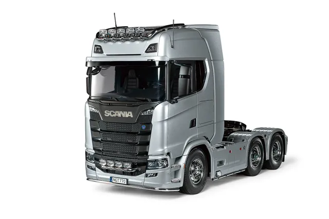 tamiya-56373-scania-770-s-6x4-rc-truck-1-14-silber-bausatz image 1