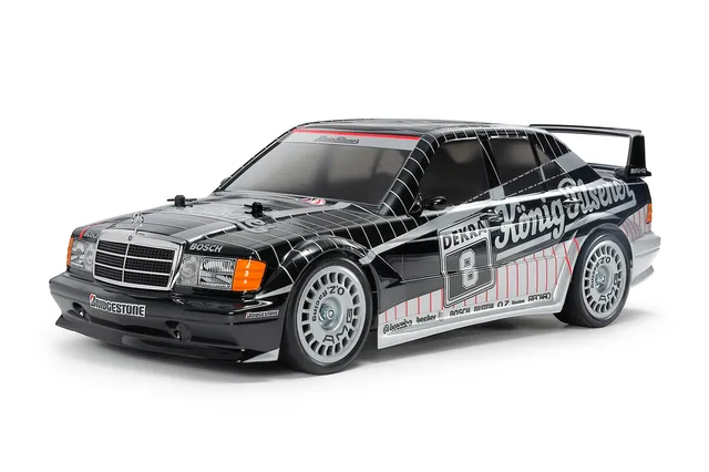 tamiya-r-c-models-58752-mercedes-190e-evo-ii-rc-bausatz-1-10 image 1