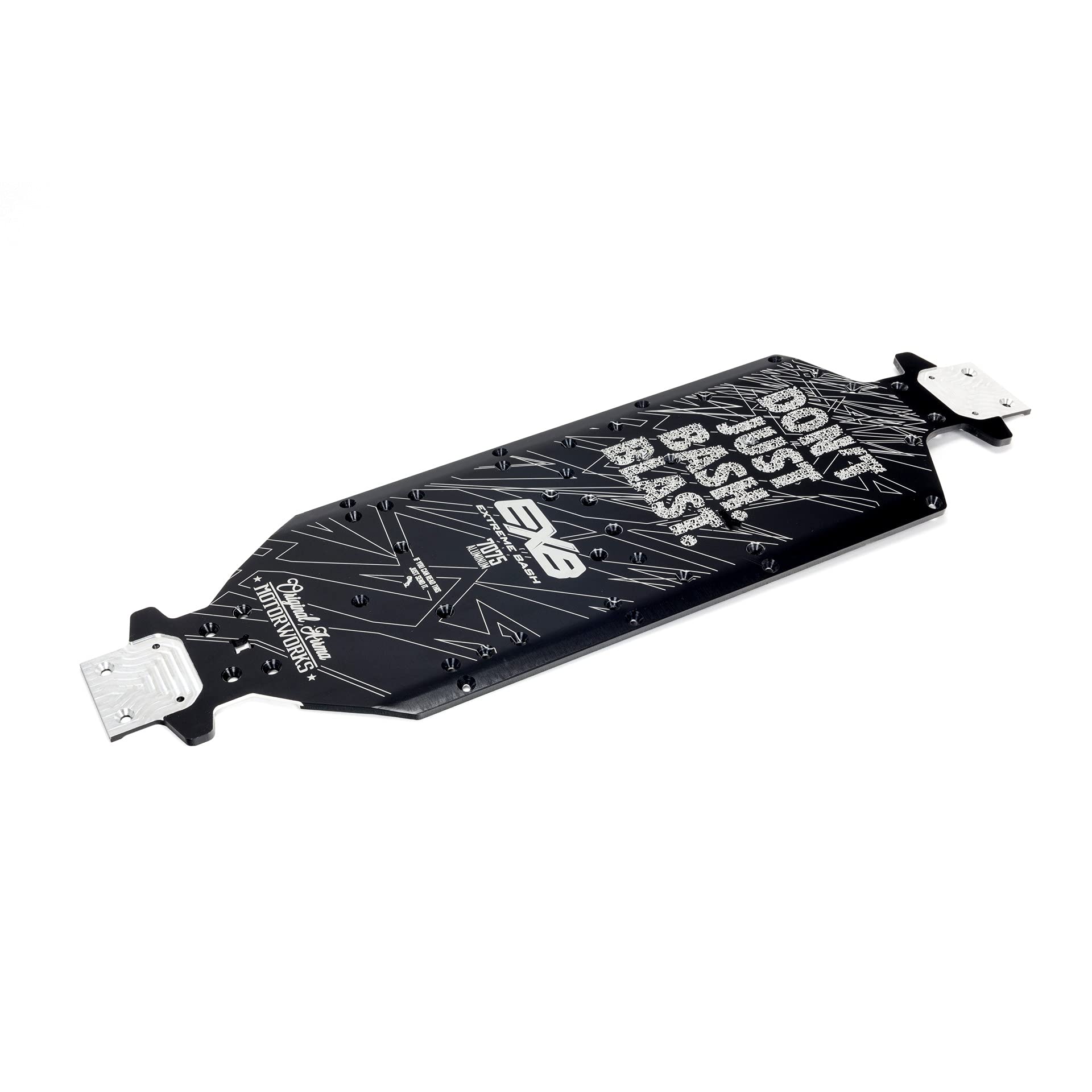 arrma-mini-ara320563-chassisplatte-510mm-alu-schwarz image 1