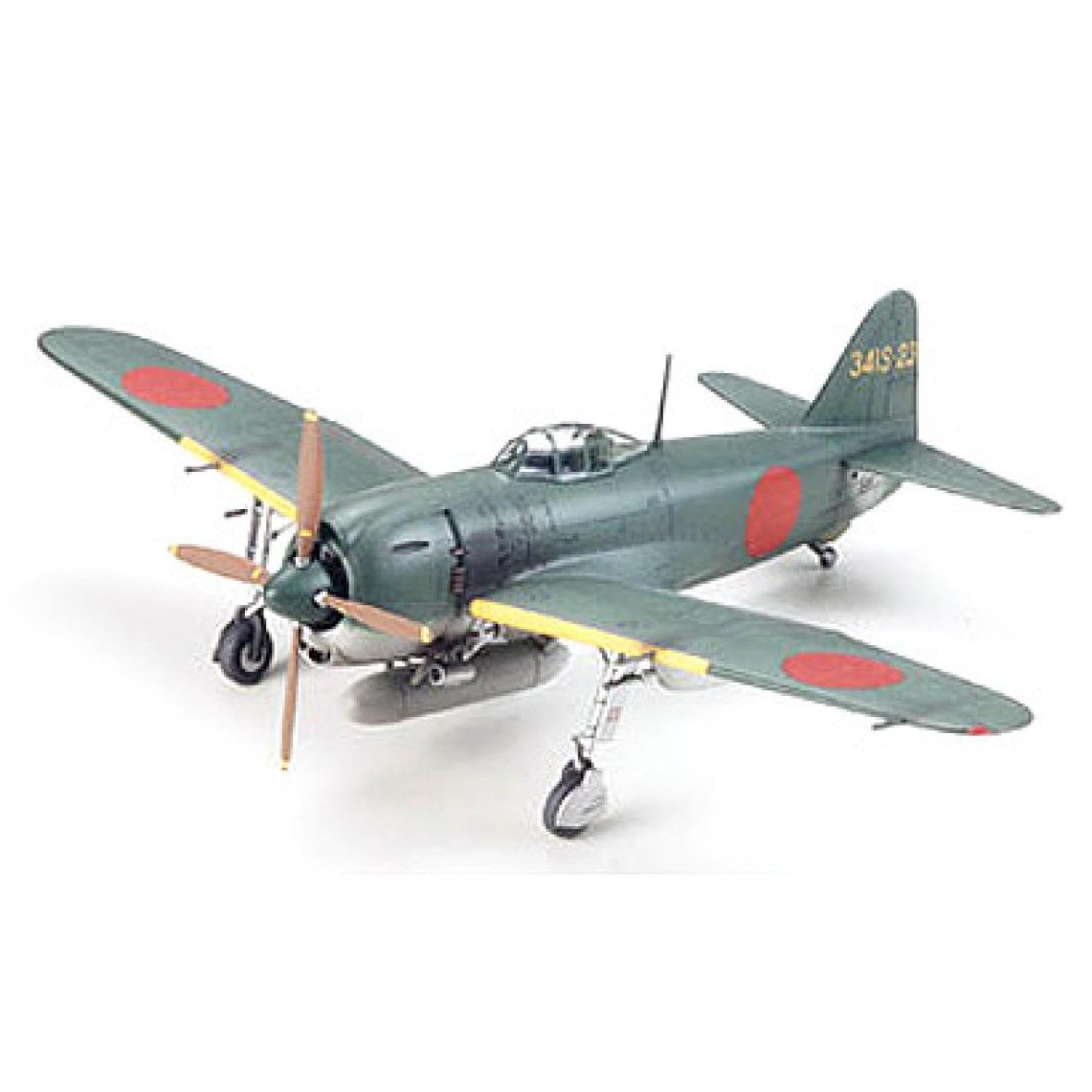 tamiya-kawanishi-shiden-type-11-1-72-modellbausatz-unlackiert image 1