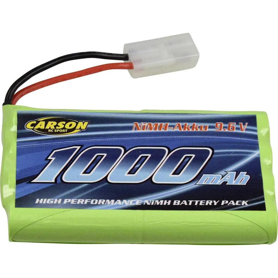 carson-500608215-ersatzakku-nimh-9-6v-1000mah-tamiya-stecker image 1