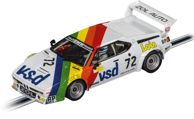 carrera-bmw-m1-zol-auto-no-72-slotcar-1-32-24h-1981 image 1