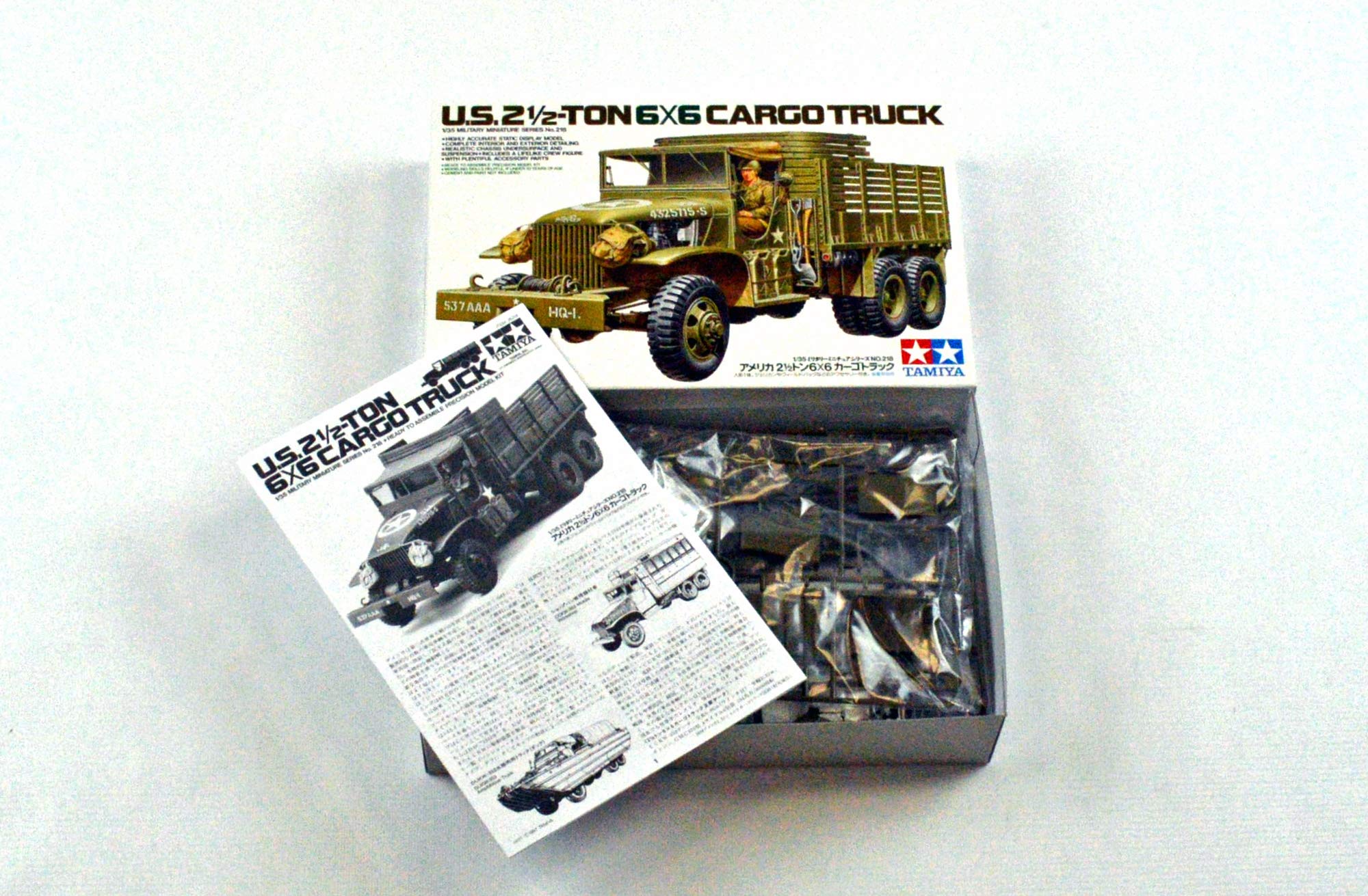 tamiya-35218-us-2-5t-cargo-truck-modellbausatz-1-35 image 2