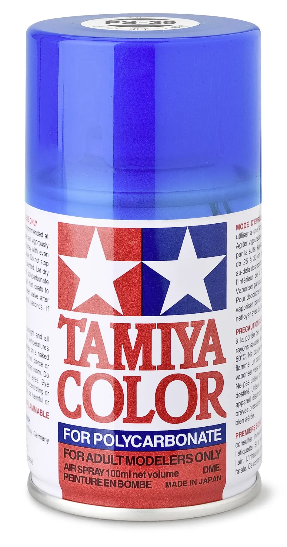 tamiya-ps-39-lexanfarbe-hellblau-translucent-spray-100-ml image 1