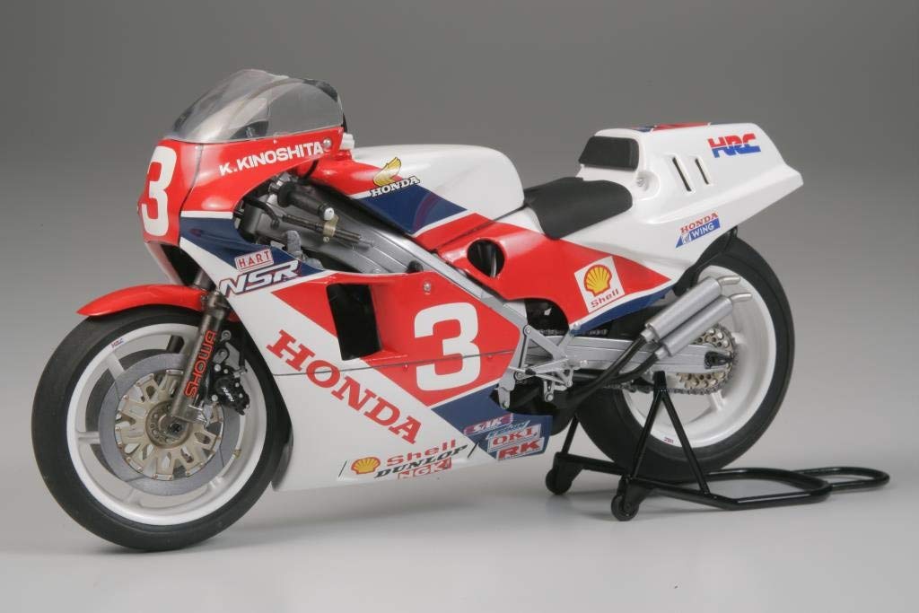 tamiya-honda-nsr-500-factory-color-motorradbausatz-1-12-unlackiert image 1