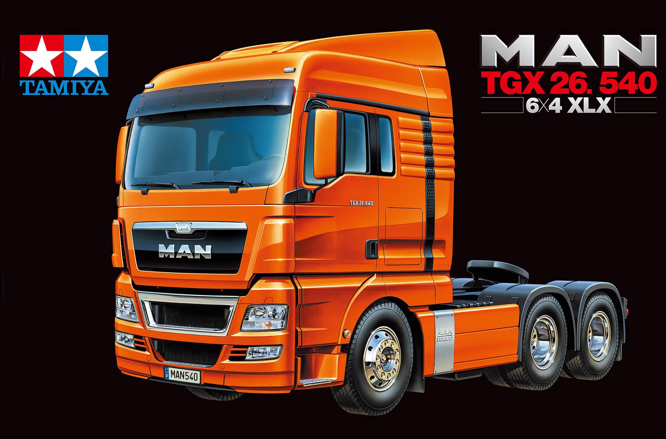 tamiya-man-tgx-26-540-xlx-6x4-rc-lkw-1-14-bausatz image 2