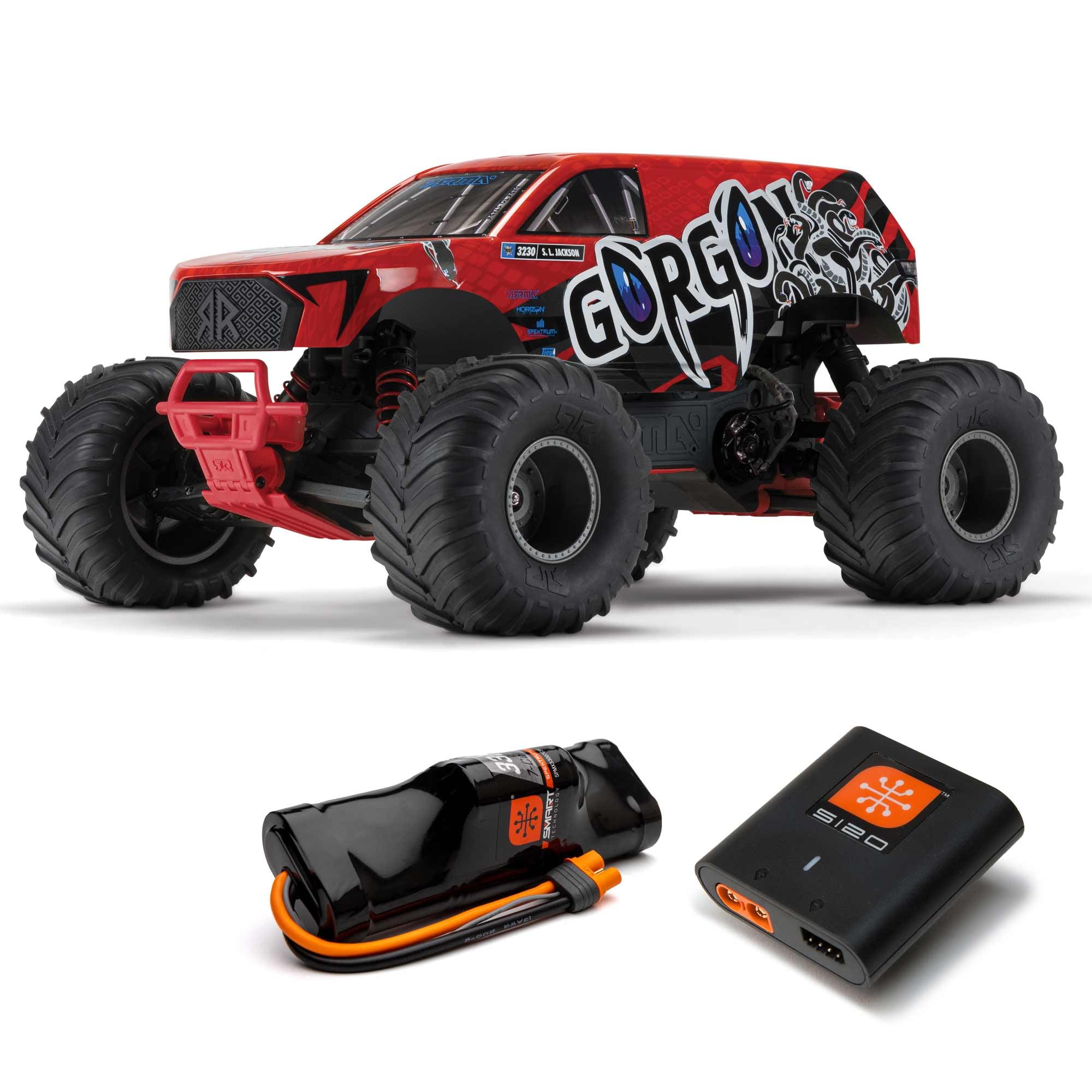 arrma-gorgon-1-10-monster-truck-2wd-rtr-mega-550-rot image 1