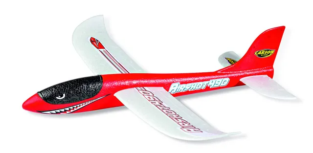 carson-500504013-airshot-490-wurfgleiter-rot-styropor image 1