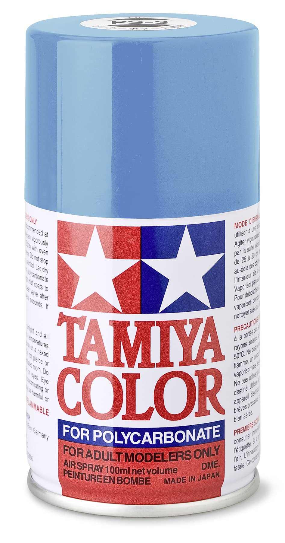 tamiya-ps-3-hellblau-spr-hfarbe-100ml-polycarbonat image 1