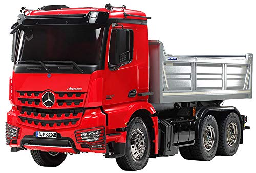 tamiya-mb-arocs-3348-kipper-rc-truck-1-14-rot-silber image 5