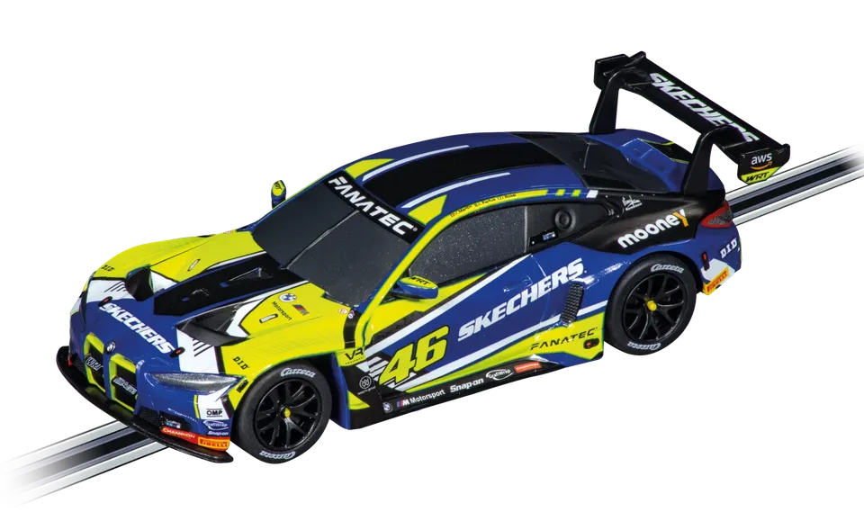carrera-go-bmw-m4-gt3-valentino-rossi-slotcar-1-43-auto image 1