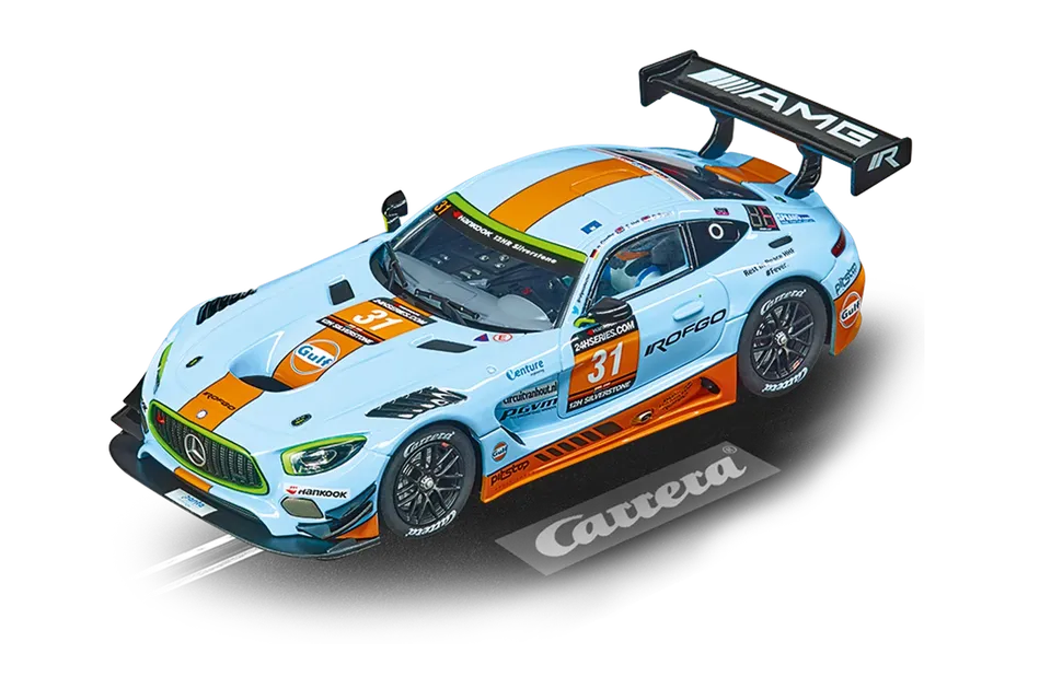 carrera-digital-132-mercedes-amg-gt3-rofgo-racing-slotcar-no-31 image 1