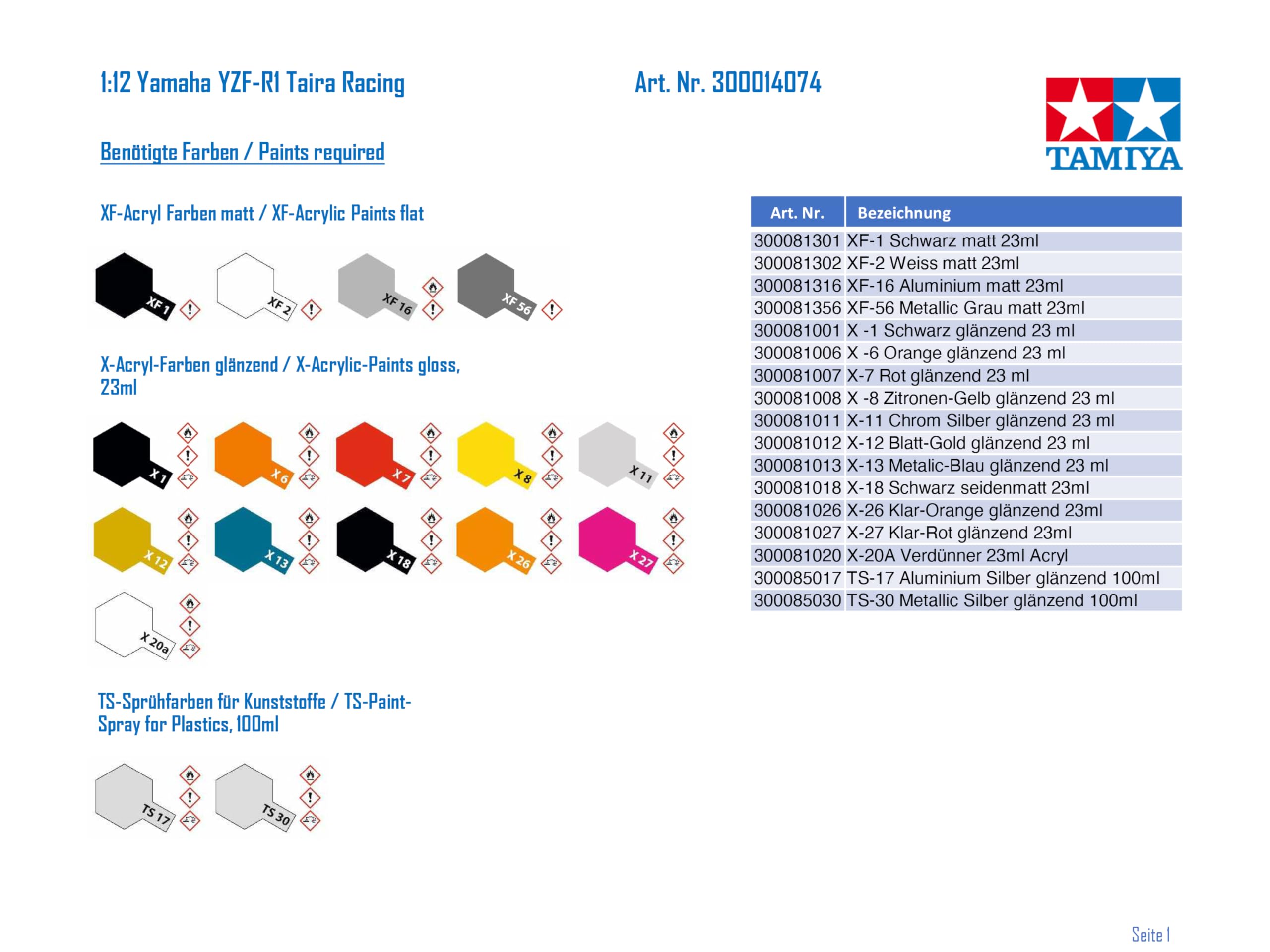 tamiya-14074-yamaha-yzf-r1-taira-racing-1-12-bausatz image 2