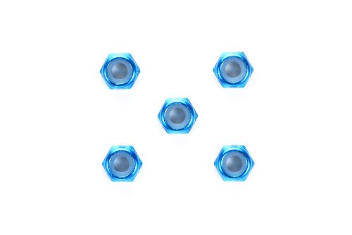 tamiya-db-01-alu-stoppmuttern-3-mm-blau-eloxiert-5-st-ck image 2
