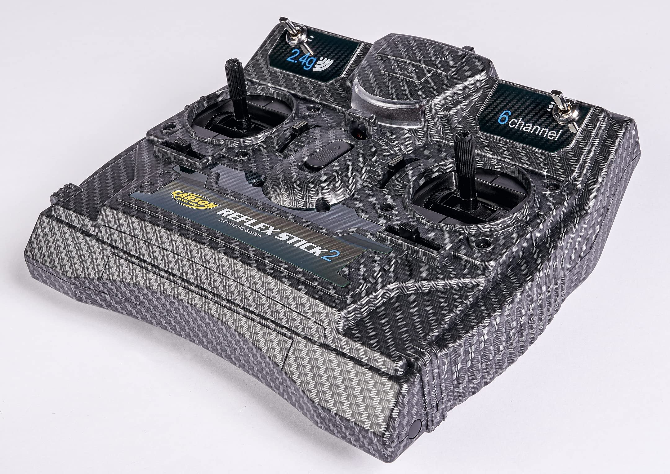 carson-reflex-stick-ii-fernsteuerung-6-kanal-2-4ghz-carbon image 2