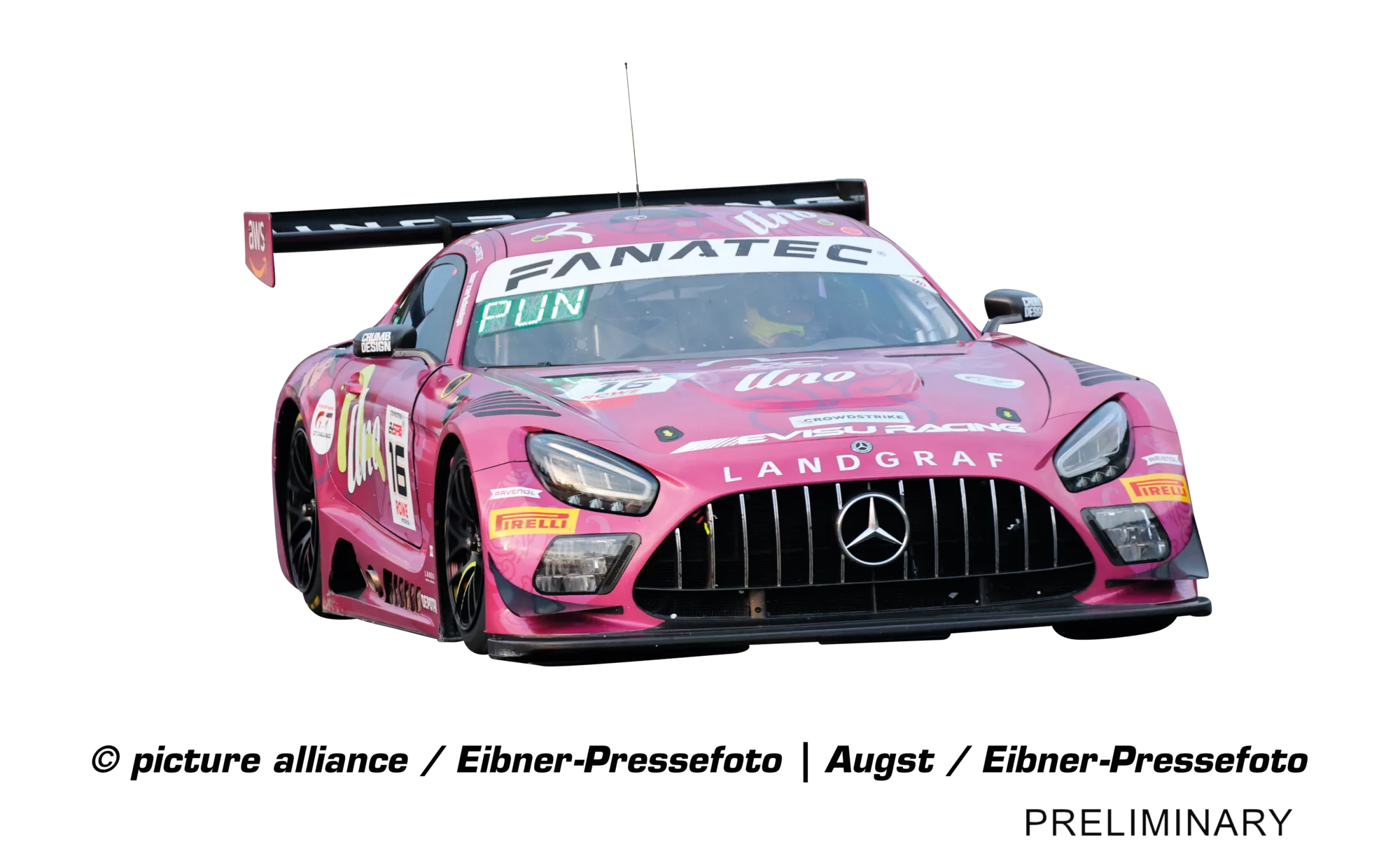 carrera-evolution-mercedes-amg-gt3-no-16-slotcar-1-32 image 1