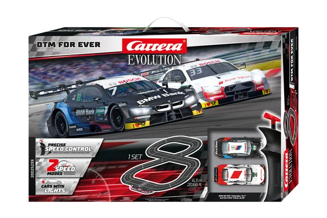 carrera-dtm-for-ever-evolution-rennbahn-set-bmw-audi image 1