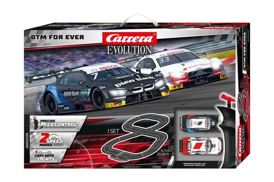 carrera-dtm-for-ever-evolution-rennbahn-set-bmw-audi image 1