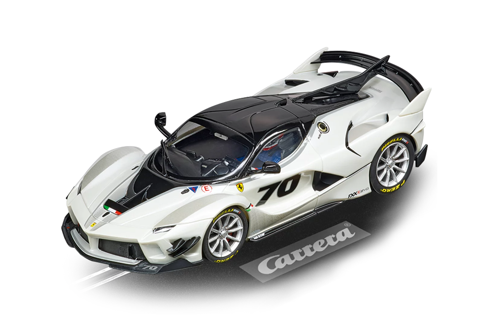 carrera-digital-132-ferrari-fxx-k-evoluzione-slotcar-no-70-mit-licht image 1