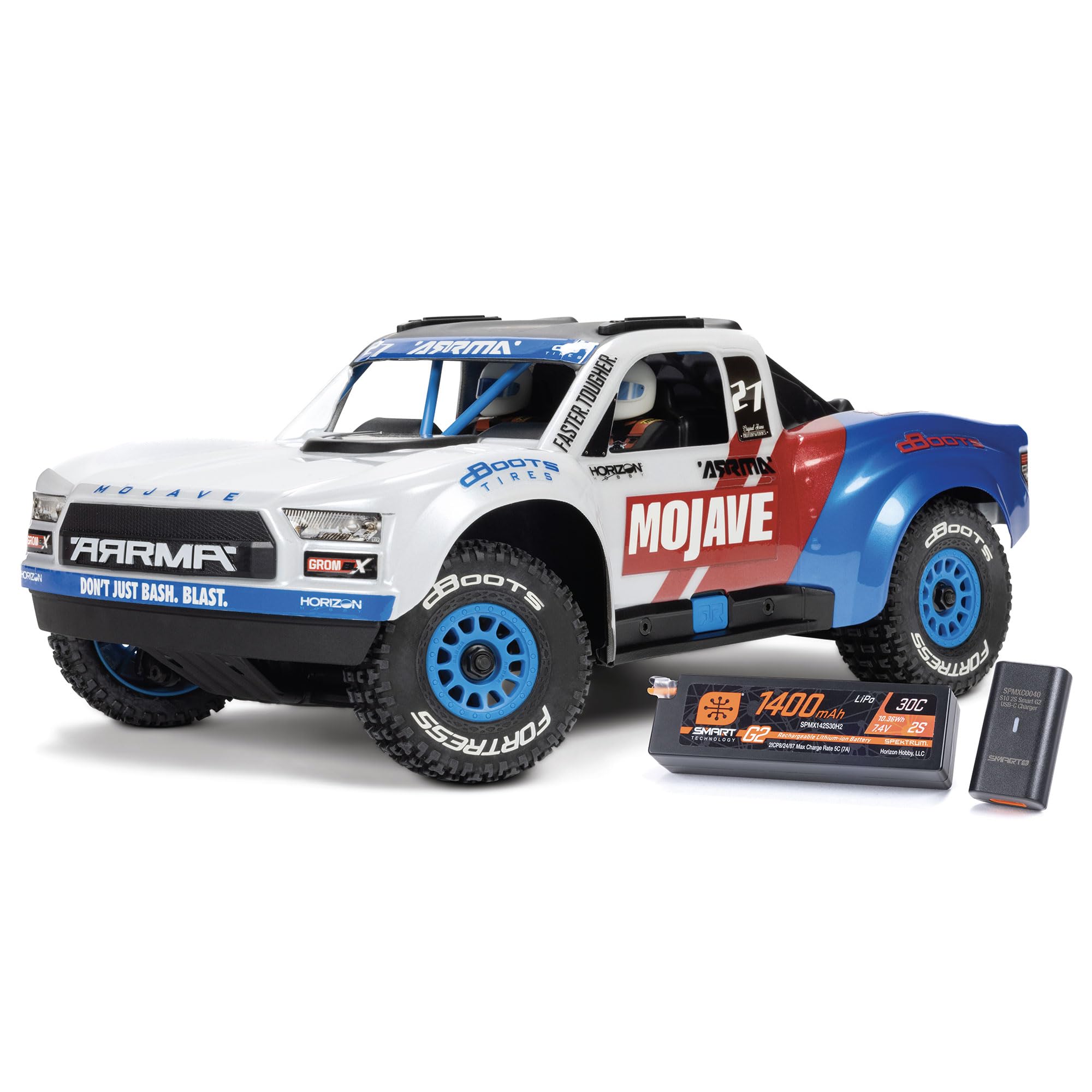 arrma-mojave-grom-223s-brushless-desert-truck-1-16-wei image 1
