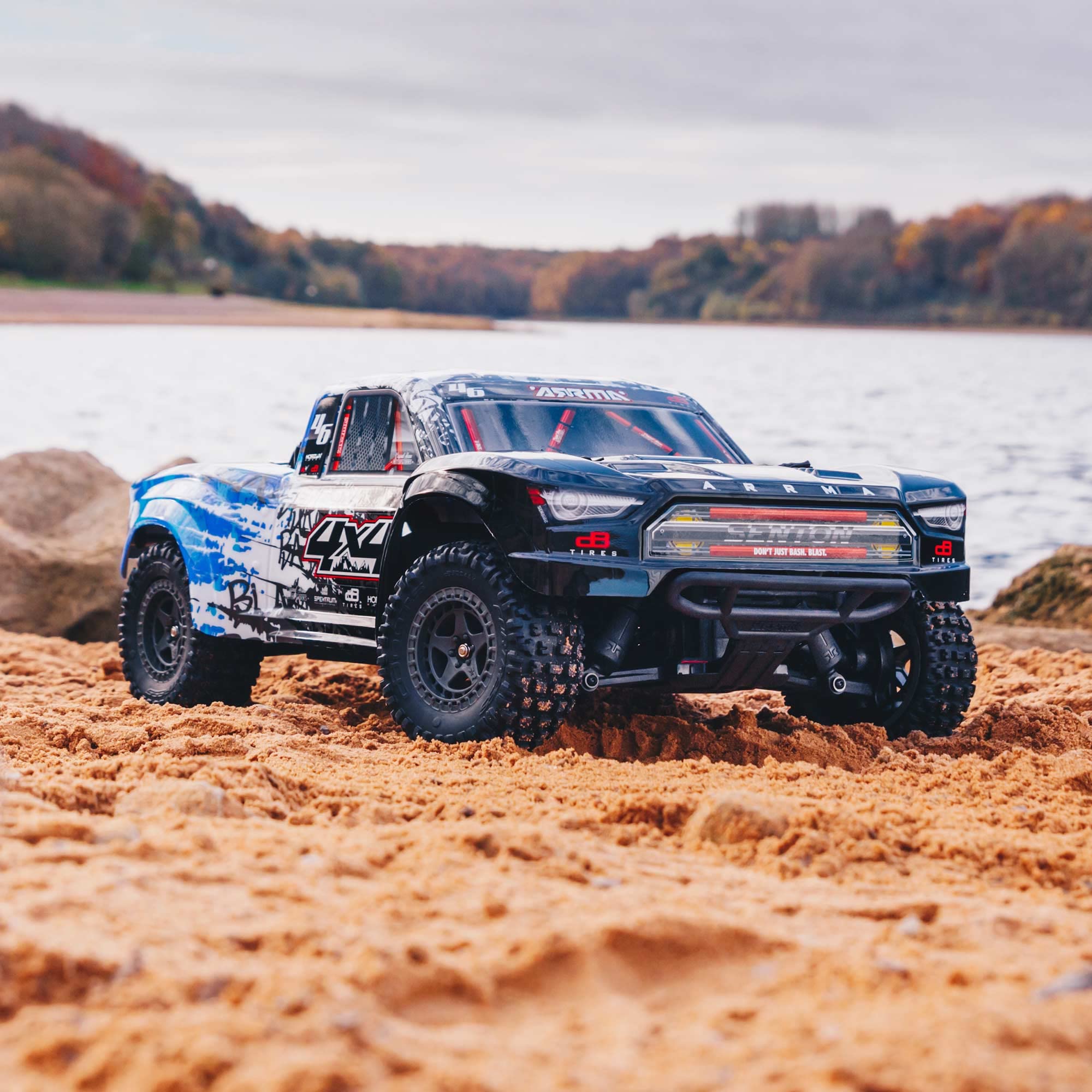 arrma-senton-4x4-3s-blx-short-course-truck-1-10-blau-rtr image 3