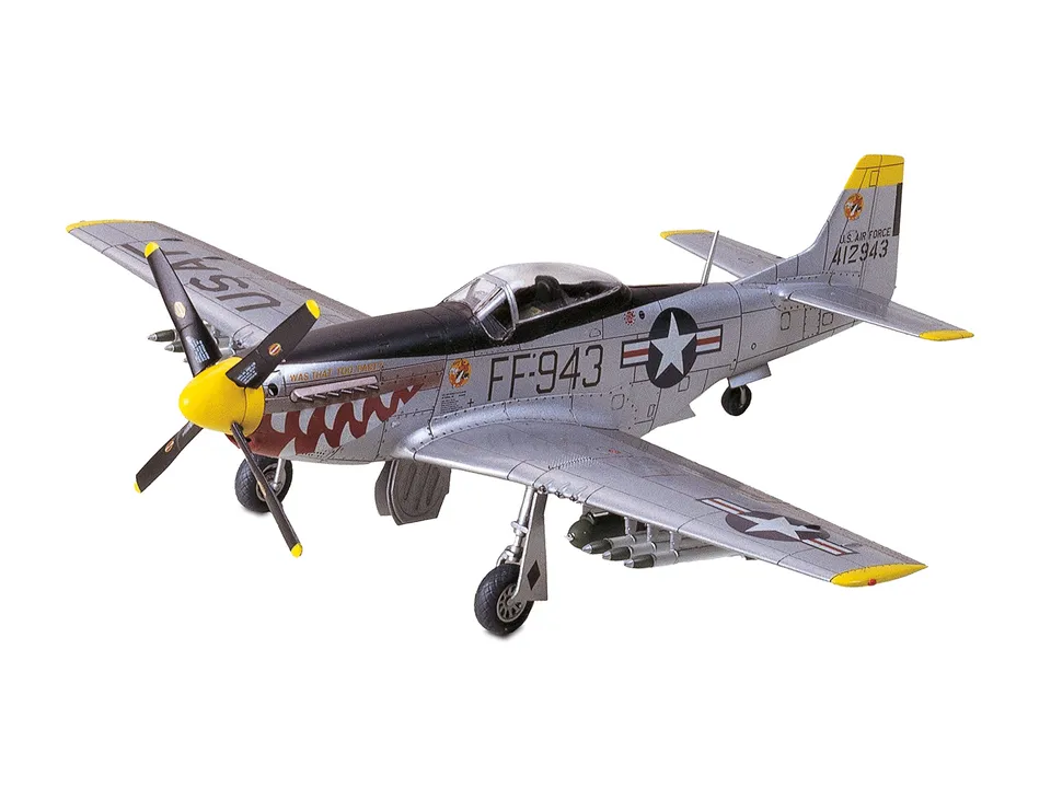 tamiya-60754-1-72-f-51d-mustang-plastikbausatz-unlackiert image 1
