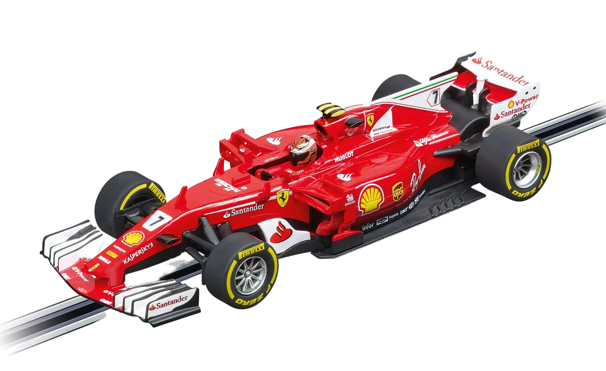 carrera-digital-132-ferrari-sf70h-slotcar-r-ikk-nen-no-7 image 1
