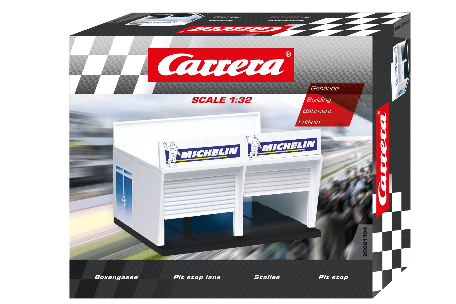 carrera-digital-132-pit-lane-boxengasse-doppelgarage image 2
