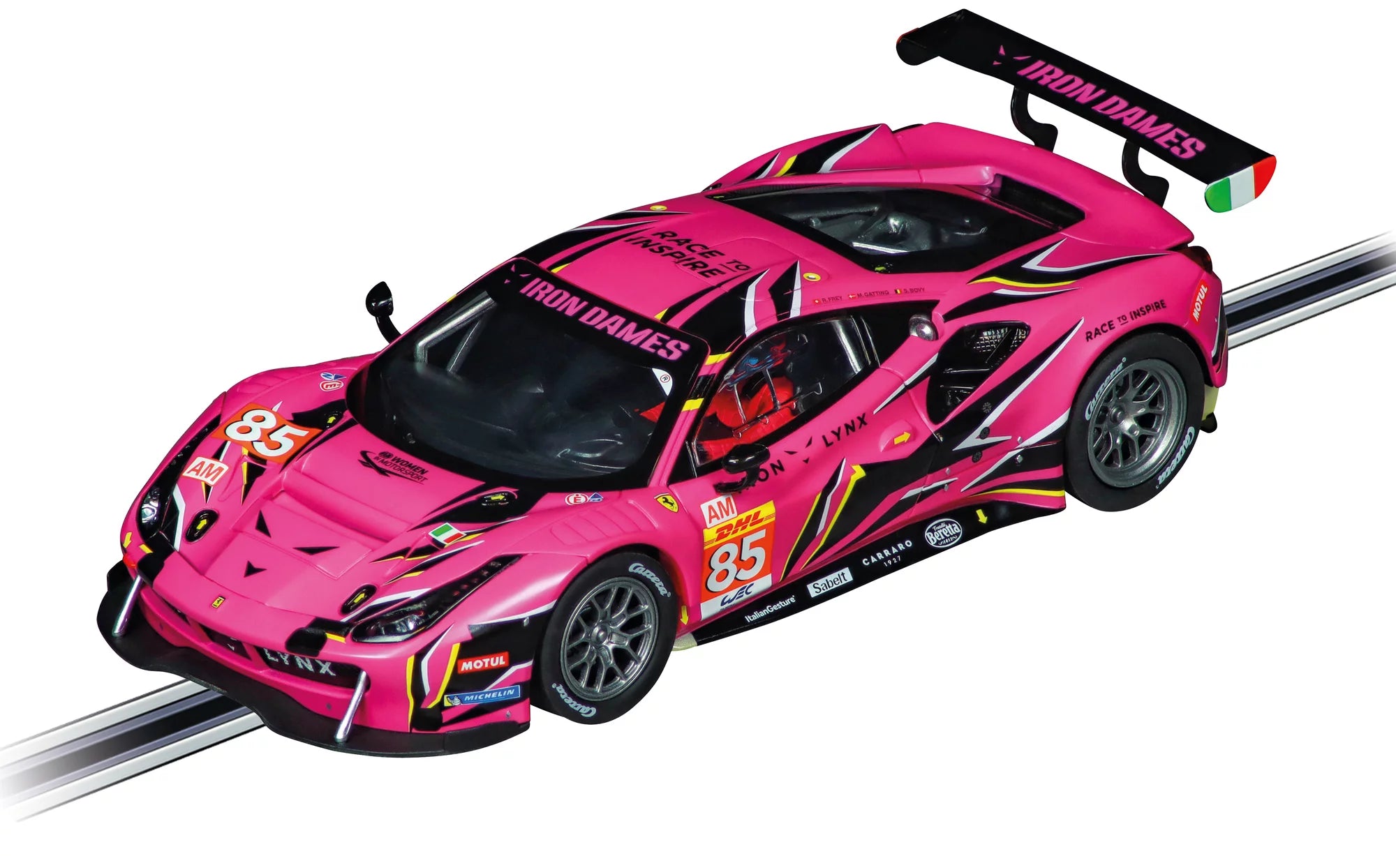 carrera-digital-132-ferrari-488-gt3-iron-dames-no-85-slotcar image 1