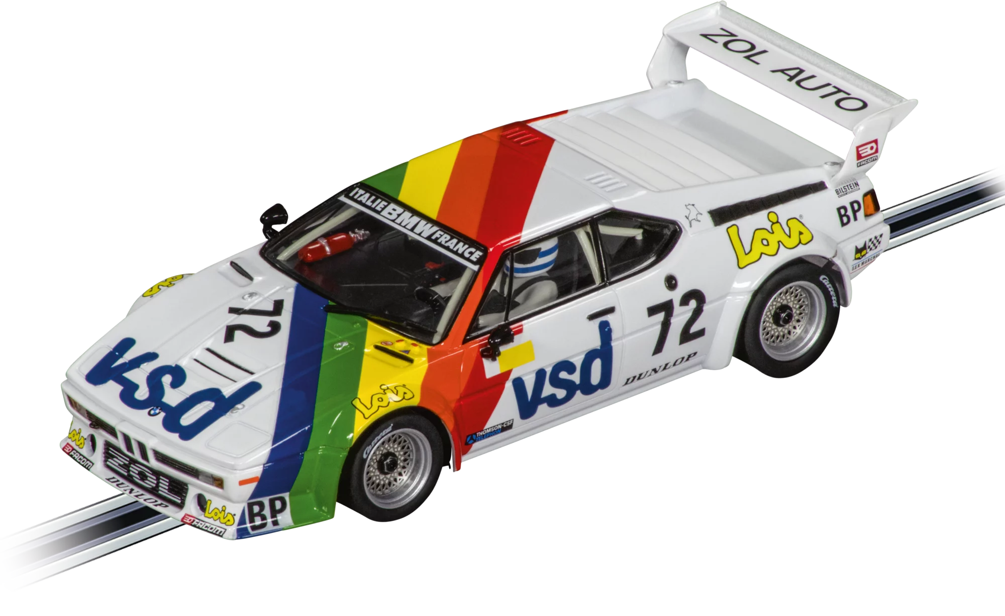 carrera-digital-132-bmw-m1-zolauto-no-72-slotcar-24h-1981 image 1