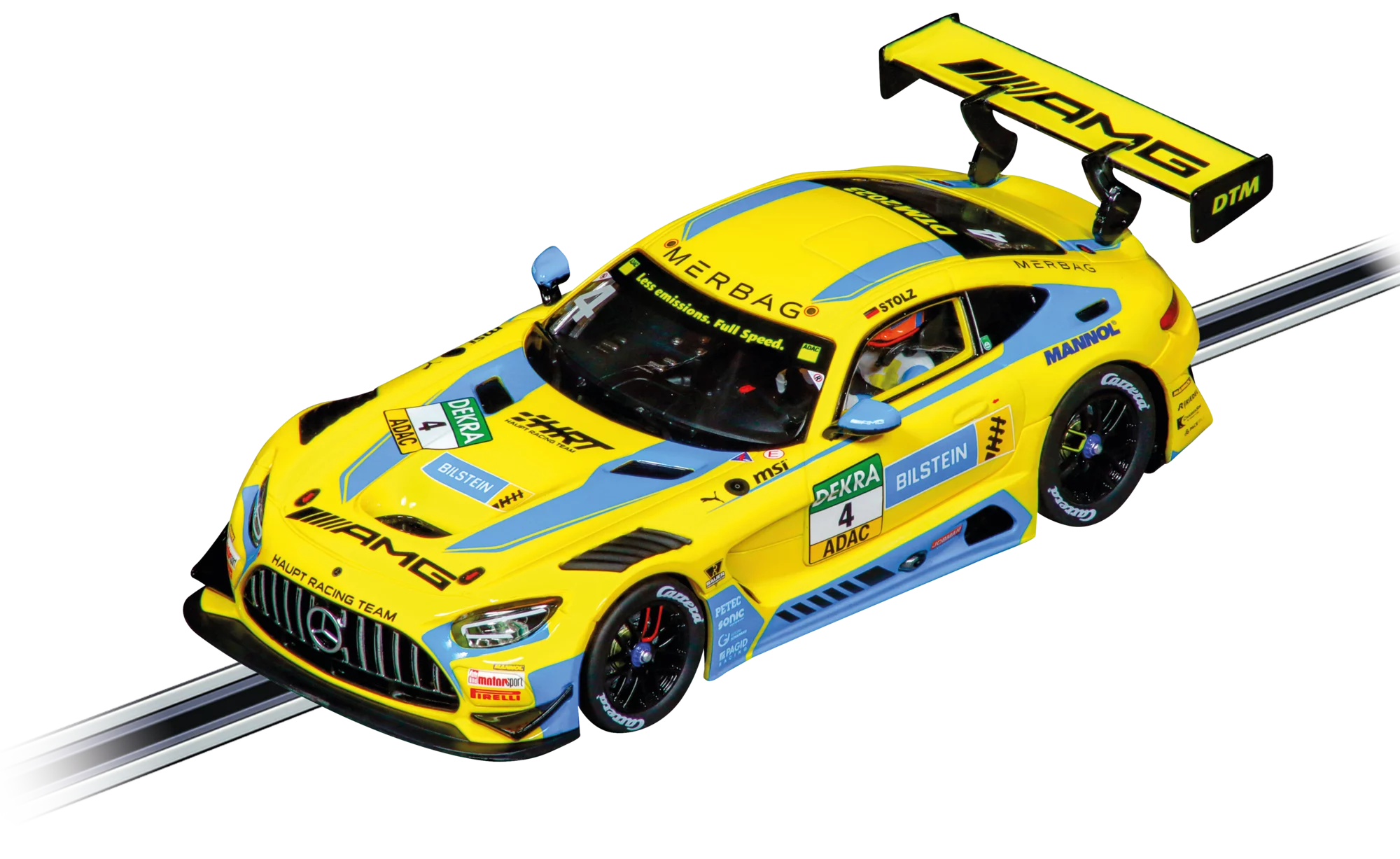 carrera-evolution-mercedes-amg-gt3-evo-slotcar-hrt-no-4-dtm image 1