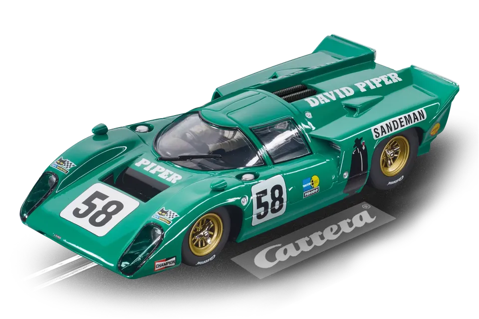 carrera-digital-132-lola-t70-mkiiib-no-58-slotcar-1-32-gelb image 1