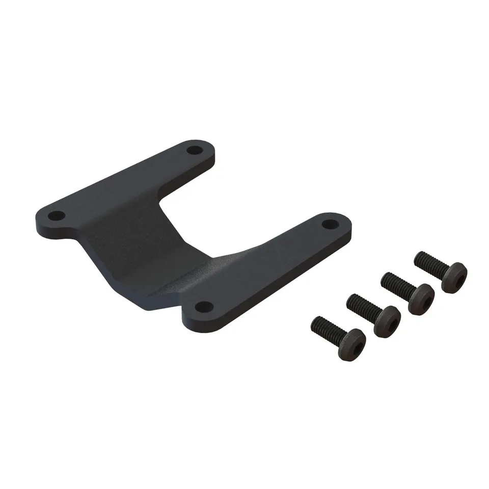 arrma-kraton-chassisstrebe-hinten-unten-aluminium-schwarz image 1