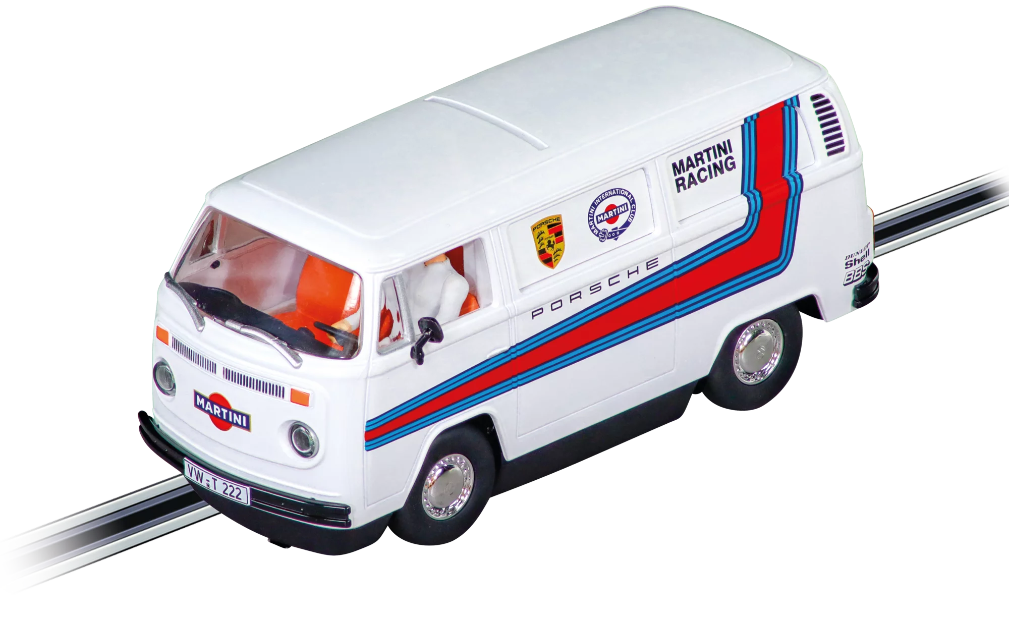 carrera-digital-132-vw-bus-t2b-martini-racing-slotcar-1-32 image 1