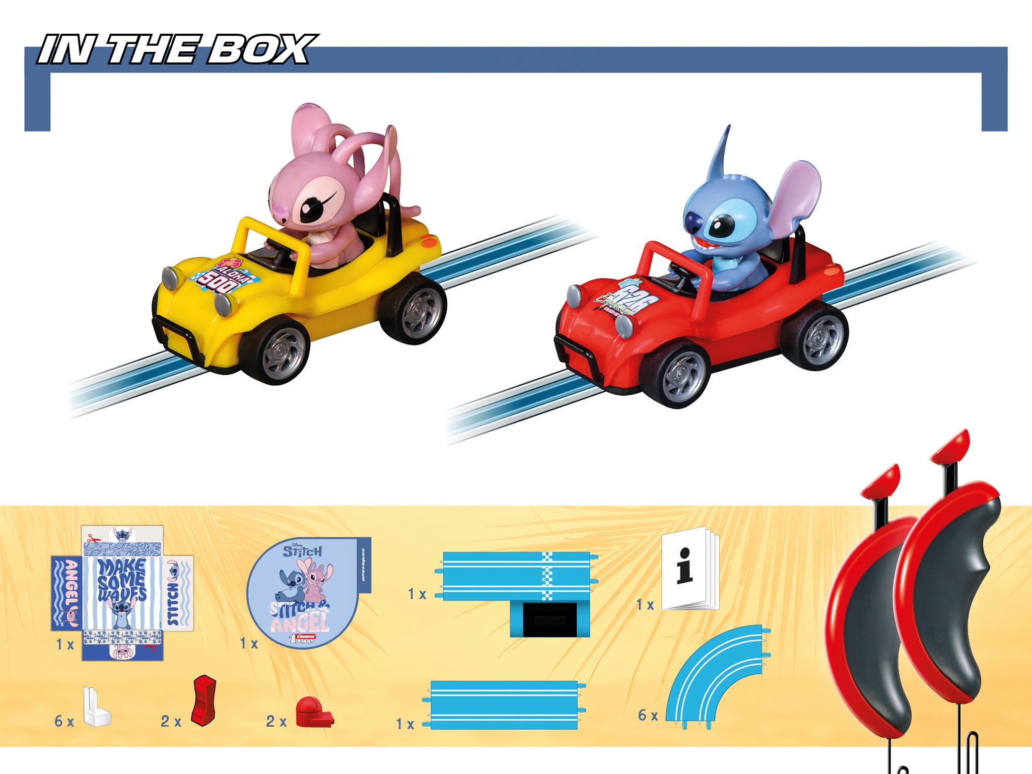 carrera-action-disney-stitch-2-4-rc-auto-ferngesteuert image 3