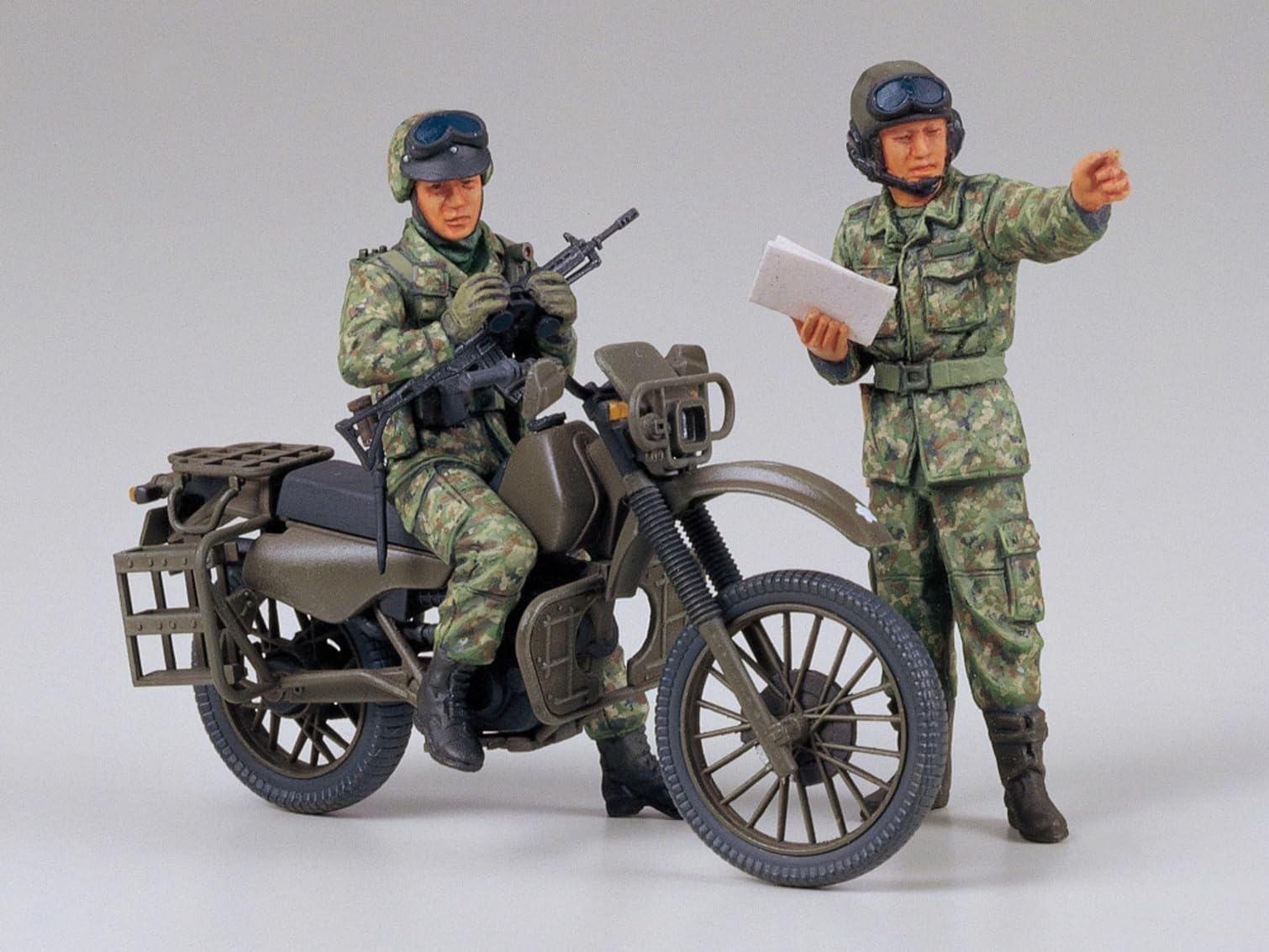 tamiya-jgsdf-motorrad-1-35-bausatz-unlackiert-2-st-ck image 2