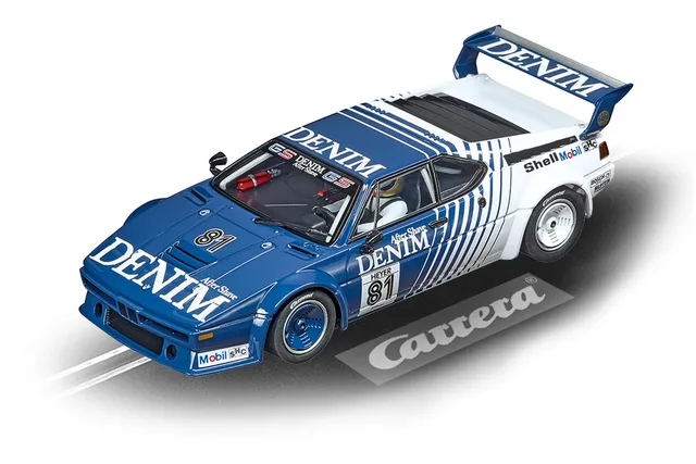 carrera-evolution-bmw-m1-procar-denim-no-81-slotcar image 1