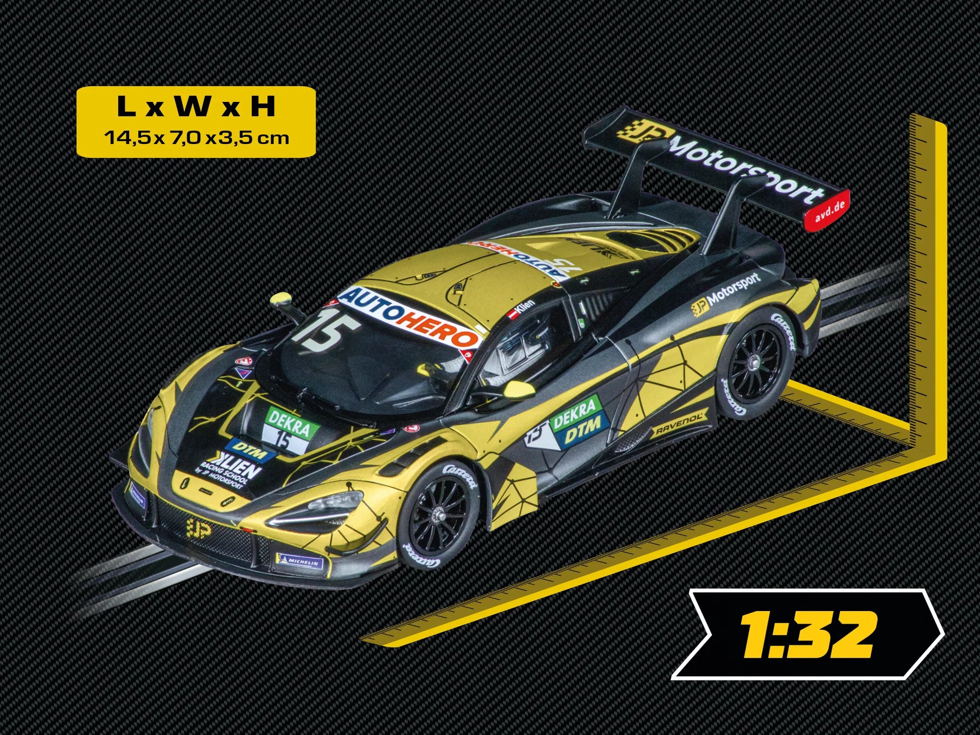 carrera-digital-132-mclaren-720s-gt3-jp-no-15-dtm-slotcar image 6