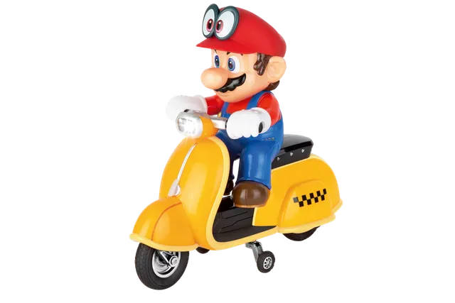 carrera-mario-kart-rc-super-mario-odyssey-scooter-1-20-mit-licht image 1
