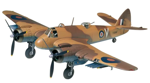 tamiya-bristol-beaufighter-mk-vi-61053-flugzeug-1-48-grau image 1