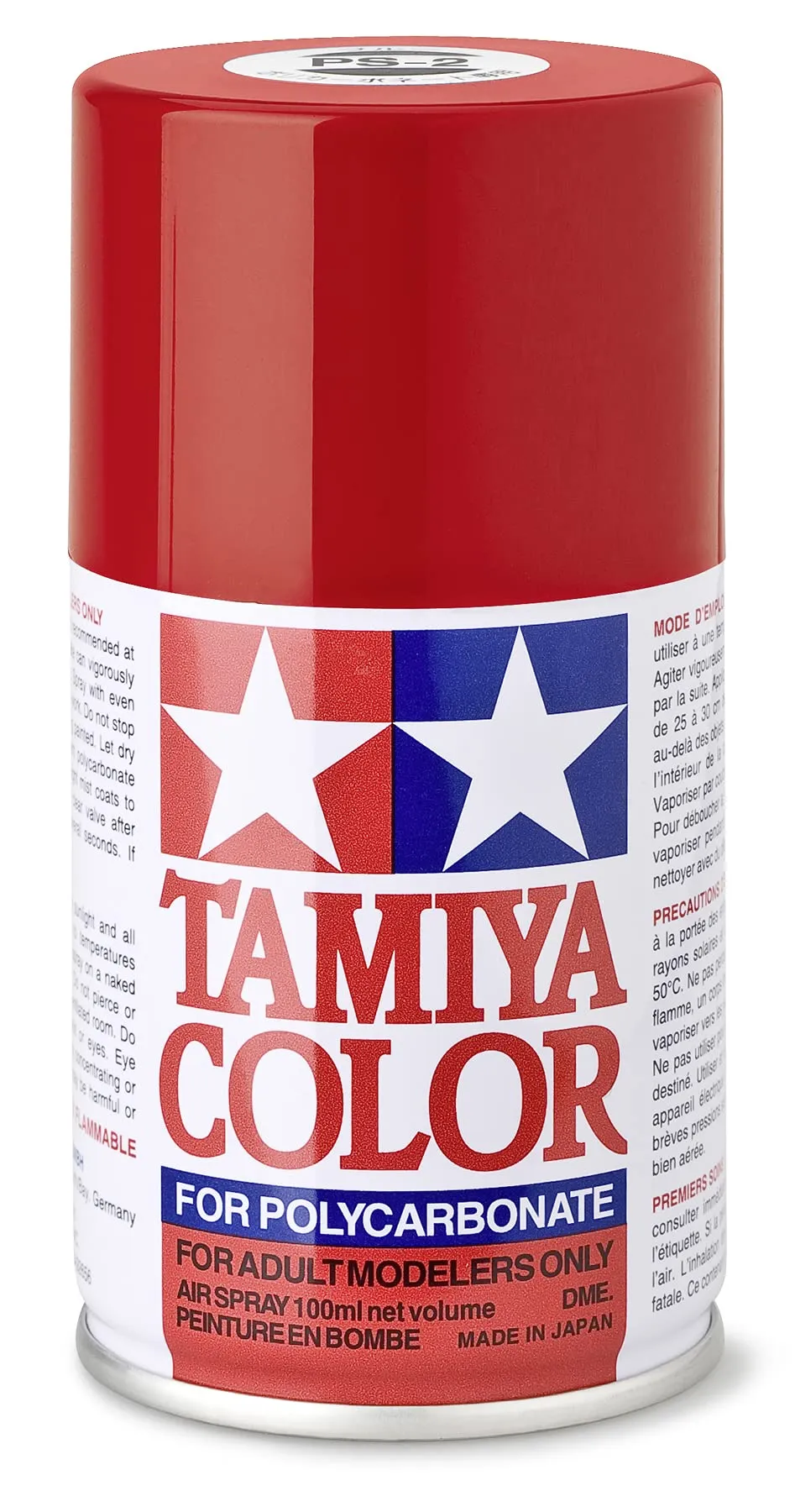 tamiya-86002-ps-2-rot-polycarbonat-spr-hfarbe-100ml image 1