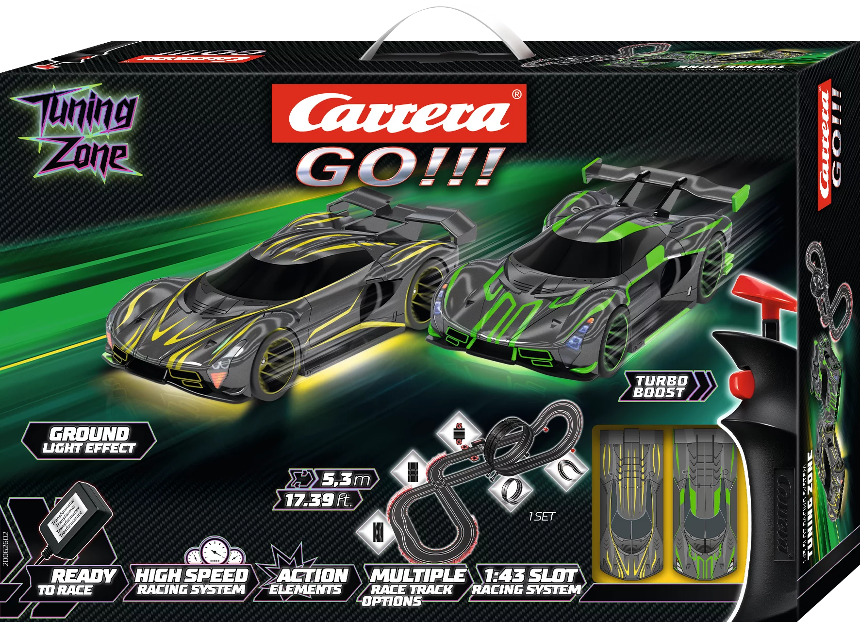 carrera-go-tuning-zone-autorennbahn-set-1-43-5-3-m-hypercars image 1