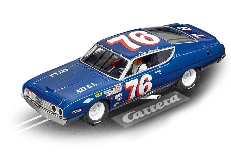 carrera-digital-132-ford-torino-talladega-slotcar-no-76 image 1
