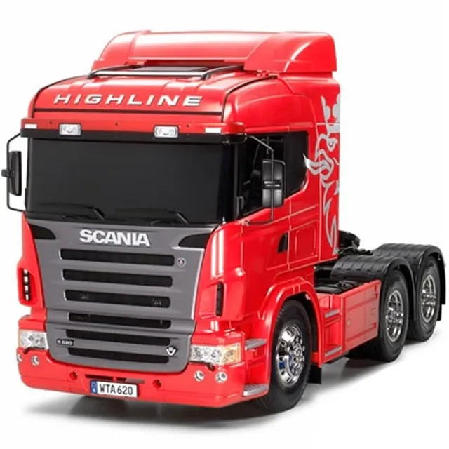 tamiya-scania-r620-highline-rc-lkw-bausatz-1-14-rot image 1