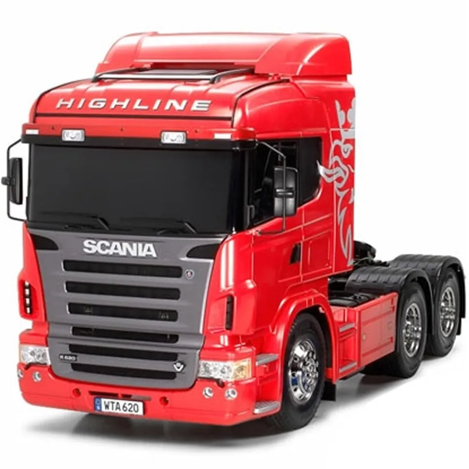 tamiya-scania-r620-highline-rc-lkw-bausatz-1-14-rot image 1