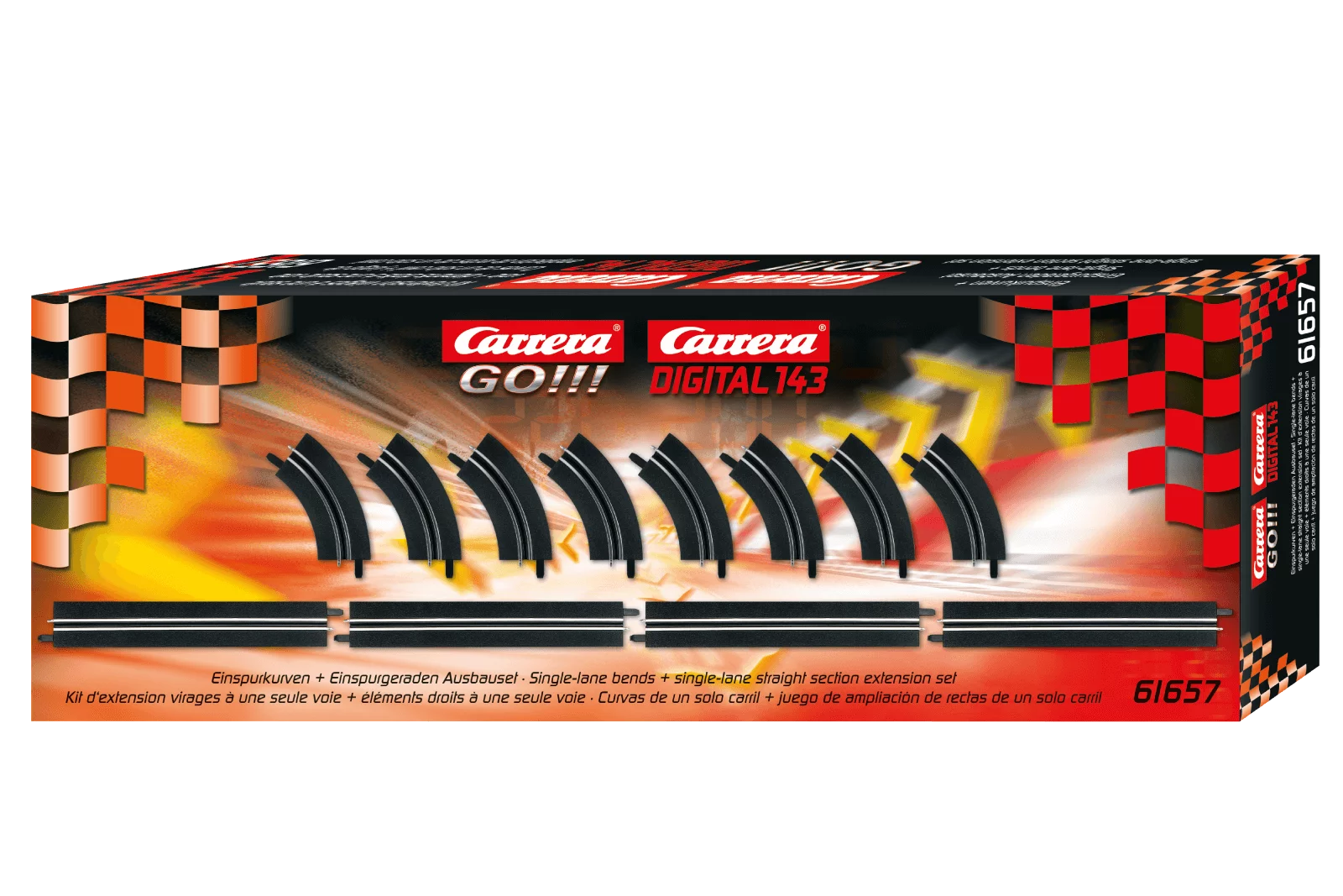 carrera-go-einspurige-kurven-geraden-erweiterungsset-12-teilig image 2