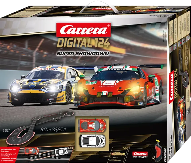 carrera-digital-124-super-showdown-rennbahn-set-ferrari-vs-audi image 1