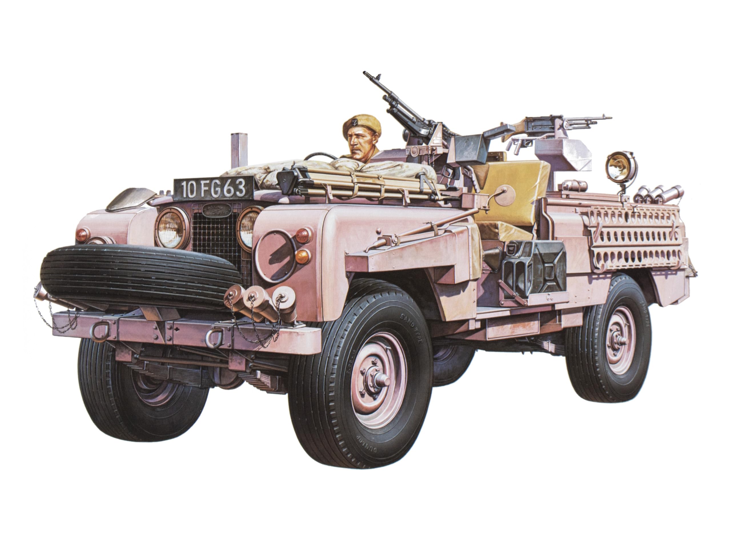 tamiya-35076-land-rover-pink-panther-modellbausatz-1-35 image 8